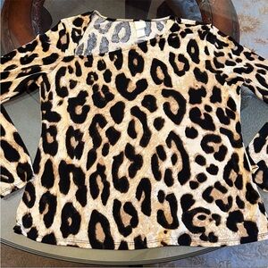 H&M Leopard Print Top